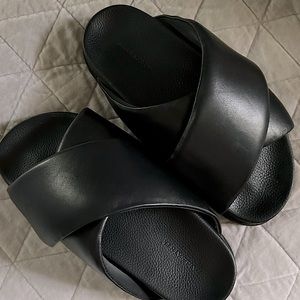 Saki Leather sandals by AllSaints size 8